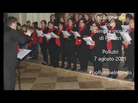 Amore che se ne va canto popolare abruzzese I SEMPRE GIOVANI Pollutri coro folkloristico abruzzese