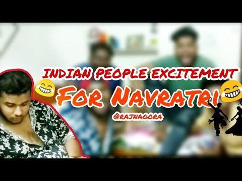 NAVRATRI SPECIAL || INDIAN PEOPLE EXCITEMENT FOR NAVRATI || RAJ NAGORA