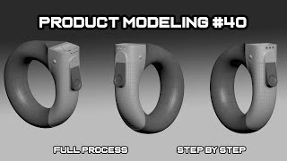 MasterClass Product Designer Modeling. Full Process. #3ds #tutorial #product