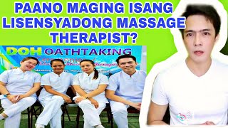 HOW DO I BECOME A LICENSED MASSAGE THERAPIST IN THE PHILIPPINES | ALLAN CAO