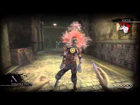 rise of nightmares xbox 360 kinect gameplay