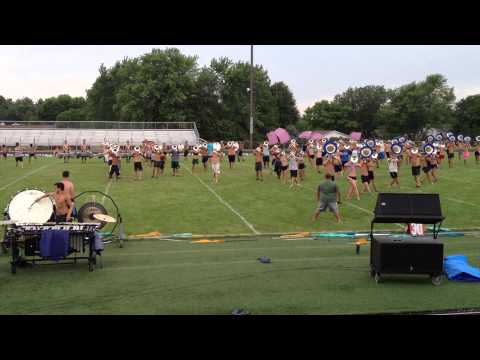Blue Stars 2013 Drum Break Rehearsal