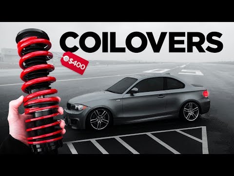$400 Coilovers on my 135i! Unboxing & Install [Raceland]