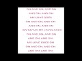 Mariah Carey   Bliss Lyrics