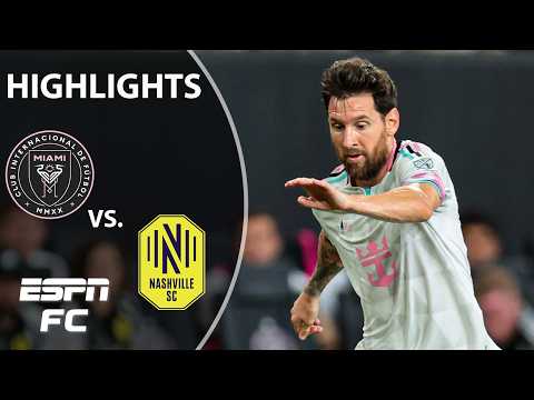 إنتر ميامي × ناشفيل: ملخص الدوري الأمريكي MLS