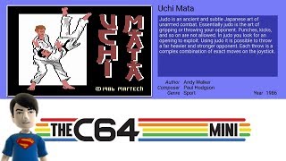 The C64MINI Games - Uchi Mata Judo