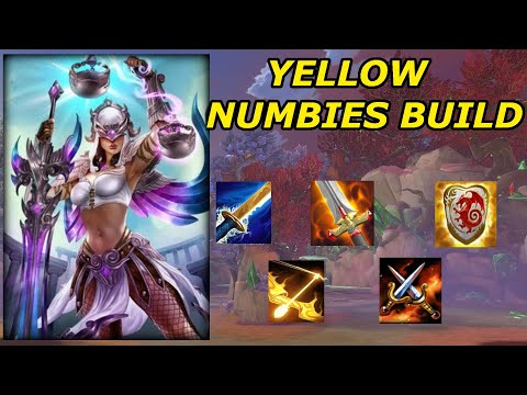 YELLOW NUMBIES BUILDS CAN CARRY YOU AND YOUR FRIENDS - Grandmasters Ranked 1v1 Duel - SMITE