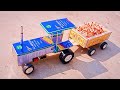 How To Make An Amazing Tractor With Trolley At Home Best DIY Matchbox Tractor