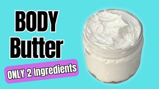 DIY Whipped Shea Butter For Beginners (Only 2 Ingredients!!)