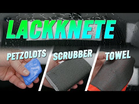 Lackknete im Vergleich: Petzoldt vs ClayScrubber vs Knettuch: Wo liegen die Unterschiede?
