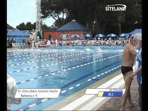 Serie 32 dei 50 Stile Libero  Assoluti Maschi Master - 13 Memorial Andrea Bettiol