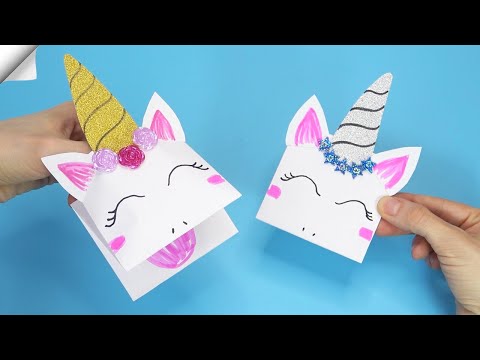 Moving paper toys How to make a paper duck Paper puppet