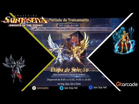 🔸Saint Seiya Awakening – Duelos na Arena de Honra!