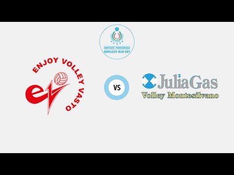 2 Divisione Femminile : Enjoy Volley Vasto  - Julia Gas Montesilvano Giallo