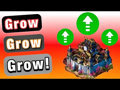 How to Grow Faster in Evony