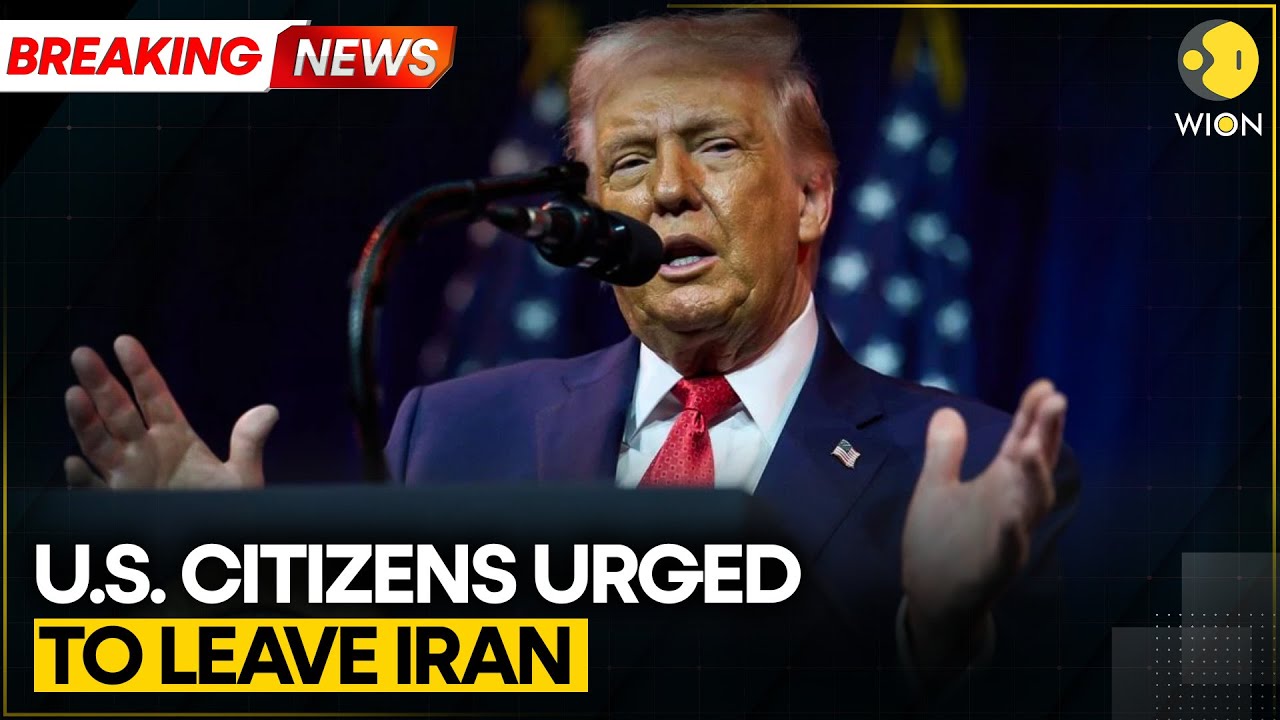 BREAKING: Trump Says Help is on Its Way; Washington To Americans: Leave Iran Now | WION News