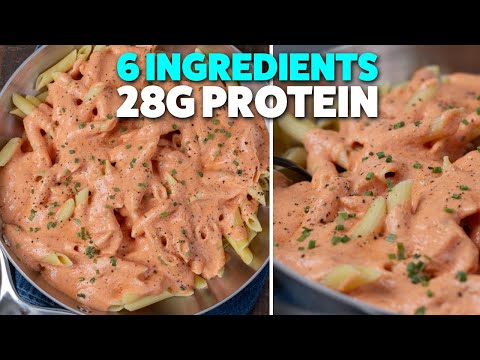 High Protein Pasta Sauce with Cottage Cheese | Healthy Recipe with Just 6 Ingredients!