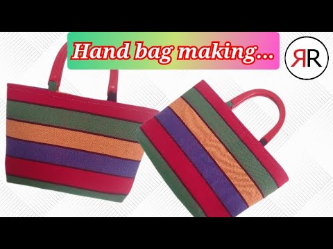 Hand bag making 👜 | Creations by Twin R | #business #online