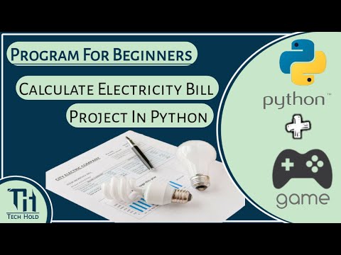 Python Program Calculate Electricity Bill Python Program Tutorial For Beginners Python Project