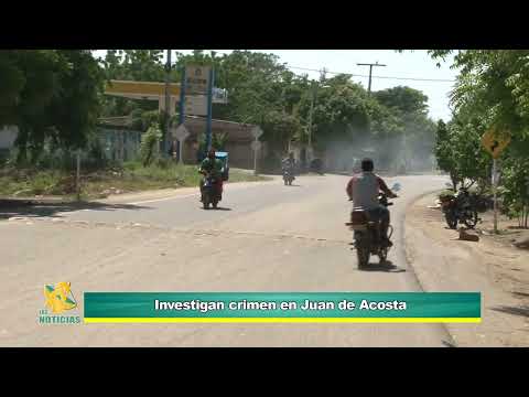 Investigan homicidio de un hombre en Juan de Acosta