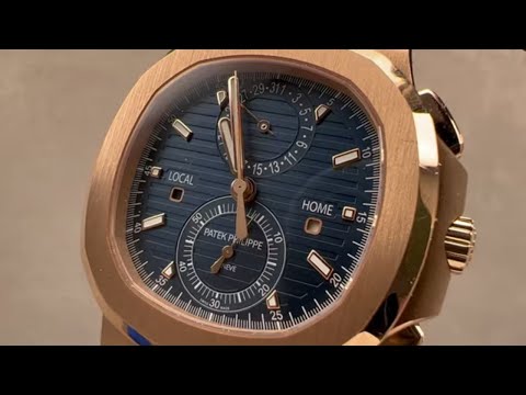 Patek Philippe Nautilus Travel Time Chronograph 5990/1R-001 | Rose Gold & Blue Dial Review