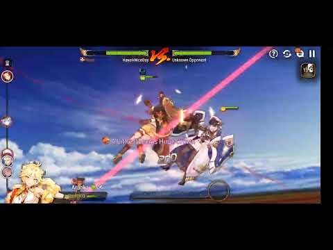 Epic Seven arena. How to fight Summer Luluca, LRK, Karina & Belian featuring Gala Lilias& friends.