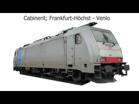 Cab ride train; Frankfurt-Höchst - Venlo (20210123)