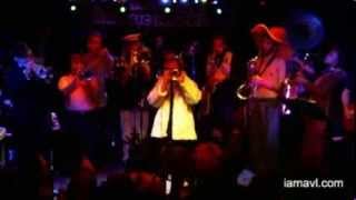Empire Strikes Brass featuring Debrissa Mckinney solo set @ The Asheville Music Hall 10-31-2013