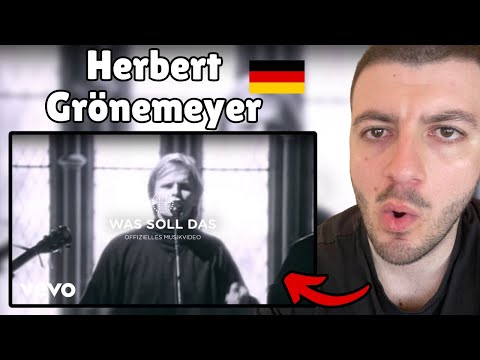 Brit Reacts to Herbert Grönemeyer - Was soll das (offizielles Musikvideo)