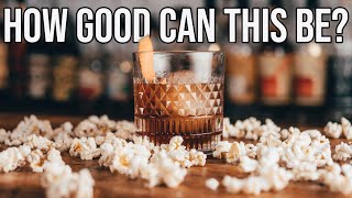Popcorn + Rum + Old Fashioned = Best Riff?