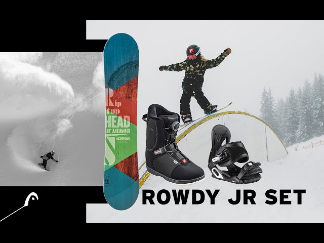 Video teaser for HEAD Snowboards 2018/19 - Rowdy Junior Set