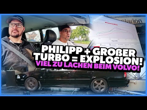 JP Performance - Philipp + Großer Turbo = EXPLOSION! | Volvo V70 bei MPS