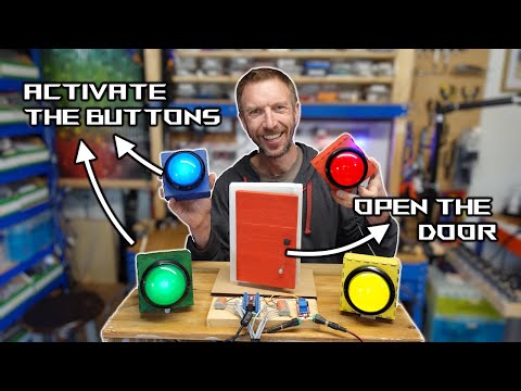 Timed Buttons Escape Room Puzzle Tutorial