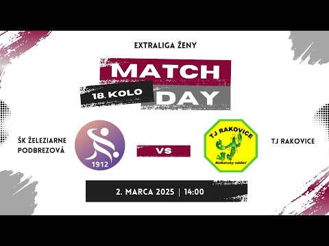 18.kolo EXTRALIGA ŽENY ŠK Železiarne Podbrezová - TJ RAKOVICE