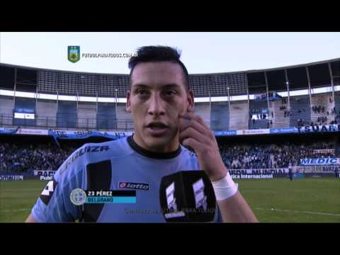 "Jugamos bien con uno menos". Racing 0 - Belgrano 0. Fecha 19. Primera División 2015. FPT.