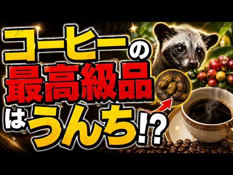 世界一高いコーヒーは動物のうんち!?｜動物のフンから生まれた極上の一杯