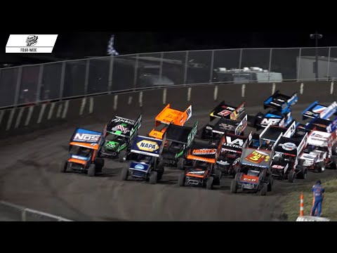 World of Outlaws NOS Energy Drink Sprint Cars | Tri-City Speedway | April 28th, 2023 | HIGHLIGHTS