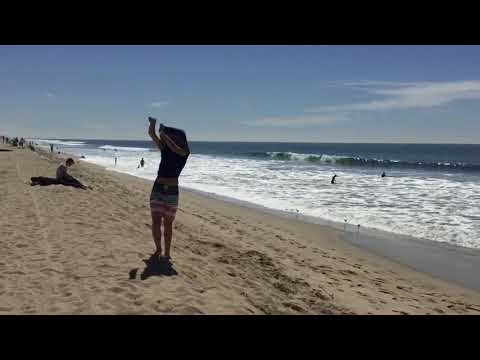 When you try to act sexy on the beach BUT...