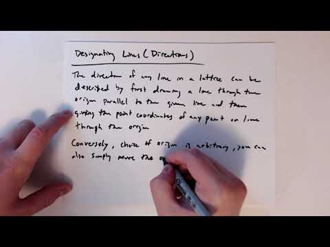 MSE585 F20 Lecture 7 Module 2 - Designating Points and Directions