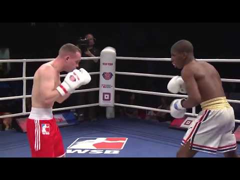 56kg Sean MCGOLDRICK (British Lionhearts) vs Andy CRUZ (Domadores de Cuba)
