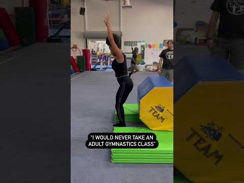 I Tried An Adult Gymnastics Class😱| Divine Extension