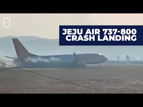 【即時新聞】韓國濟州航空波音 737-800 客機墜毀，造成嚴重死傷 (Fatal Jeju Air Boeing 737-800 Crash In South Korea)