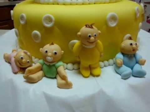 Animated Baby Shower Cake