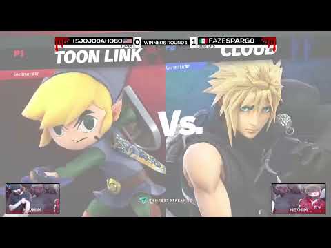 JoJoDaHoBo (Toon Link) vs Sparg0 (Cloud) - Ultimate Singles Top 64 - MAJOR UPSET