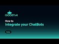 Interactive Chatbots for your Content - Part 2 - Integration - How to use Gooey.AI Workflows