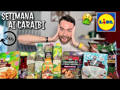 MANGIO PER 24 ORE SOLO CIBO CARAIBICO TROPICALE! | Vlog 09/giugno/2023