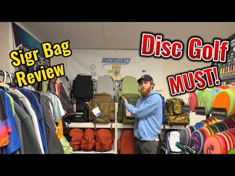 Is this the new BEST disc golf Bag? | Sigr Disc Golf Bags