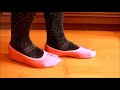 Do You Like Gymnastic Shoes With A Shiny Lurex Tights HD Vdeo
