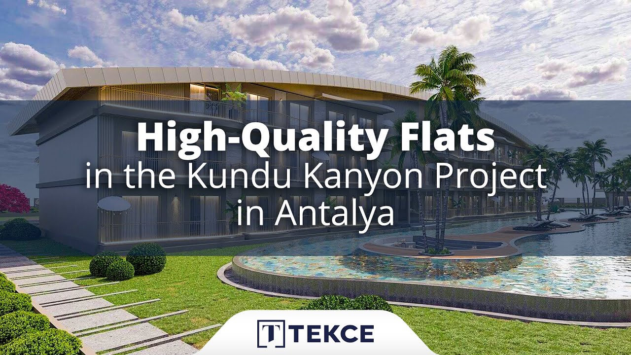 Appartements Exceptionnels Dans le Projet Kundu Kanyon à Antalya