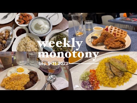 Weekly Monotony (Sep 5-11 2022 Vlog)
